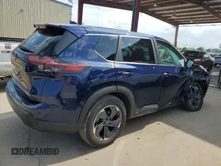 2025 Nissan Rogue SV with VIN 5N1BT3BA3SC802434, listed as a Copart auction lot 54752515 with 9,884 mi miles and Clean Title. Bid and sale history available at DreamBid. Image 3.