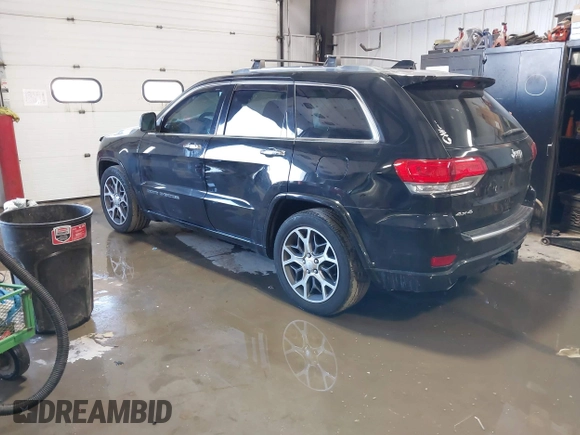 2020 Jeep Grand Cherokee Overland with VIN 1C4RJFCG6LC435298, listed as a IAAI auction lot 41378617 with 58,000 mi miles. Bid and sale history available at carsss.com. Image 3.