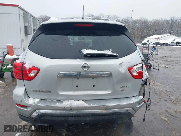 2017 Nissan Pathfinder SV with VIN 5N1DR2MM2HC625876, listed as a IAAI auction lot 41564057 with 168,235 mi miles. Bid and sale history available at carsss.com. Image 16.