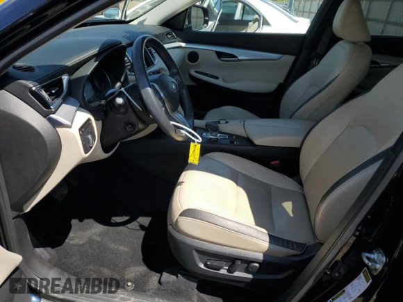 2021 Infiniti QX50 Essential z VIN 3PCAJ5CB2MF107683, wystawiony jako Copart lot #55672015 z przebiegiem 67 585 mil mil oraz Szkoda całkowita • Salvage title. Historia ofert i sprzedaży dostępna na DreamBid. Obrazek 7.