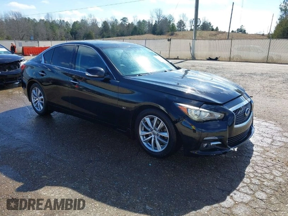 2015 Infiniti Q50 with VIN JN1BV7AP1FM354175, listed as a IAAI auction lot 41486327 with 136,017 mi miles and . Bid and sale history available at DreamBid. Image 1.
