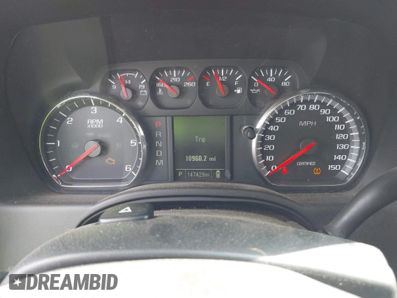 2016 Chevrolet Tahoe Commercial with VIN 1GNLCDEC5GR423300, listed as a IAAI auction lot 41967399 with 147,429 mi miles and . Bid and sale history available at DreamBid. Image 7.