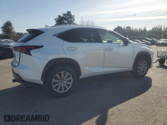 2018 Lexus NX with VIN JTJYARBZ4J2096704, listed as a Copart auction lot 48829775 with 74,652 mi miles and Salvage Title. Bid and sale history available at carsss.com. Image 3.