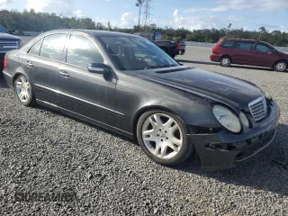 2003 Mercedes-Benz E-Class 5.0L with VIN WDBUF70J53A171616, listed as a Copart auction lot 75236894 with 0 mi miles and Salvage Title. Bid and sale history available at carsss.com. Image 4.