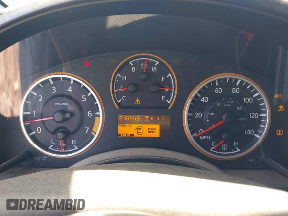 2012 Nissan Titan SV with VIN 1N6AA0EDXCN325756, listed as a IAAI auction lot 42025837 with 218,658 mi miles and . Bid and sale history available at DreamBid. Image 15.