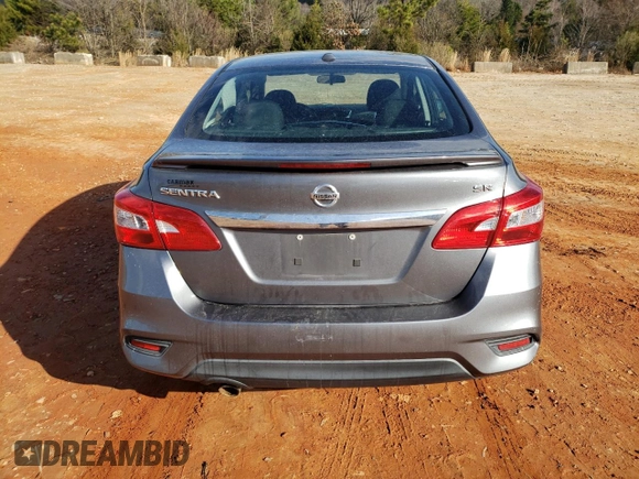 2018 Nissan Sentra SR with VIN 3N1AB7APXJY203507, listed as a Copart auction lot 46191935 with 110,524 mi miles and Salvage Title. Bid and sale history available at DreamBid. Image 6.