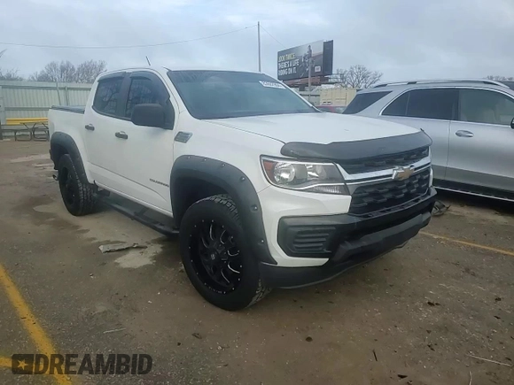 2021 Chevrolet Colorado 2WD Work Truck z VIN 1GCGSBEA4M1191184, wystawiony jako Copart lot #83602904 z przebiegiem 39 618 mil mil oraz Szkoda całkowita • Salvage title. Historia ofert i sprzedaży dostępna na DreamBid. Obrazek 11.