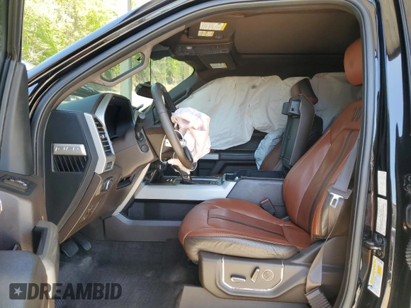 2018 Ford F-150 XL with VIN 1FTEW1E52JFB96018, listed as a Copart auction lot 48020125 with 161,944 mi miles and Salvage title. Bid and sale history available at DreamBid. Image 7.