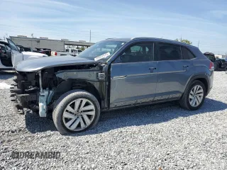 2021 Volkswagen Atlas SE z VIN 1V2JC2CA2MC230959, wystawiony jako Copart lot #49097915 z przebiegiem 61 530 mil mil oraz Szkoda całkowita • Salvage title. Historia ofert i sprzedaży dostępna na DreamBid. Obrazek 1.