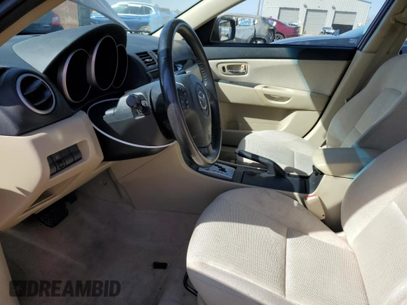 2008 Mazda Mazda3 i Touring Value with VIN JM1BK32F081141968, listed as a Copart auction lot 48970955 with 90,308 mi miles and Salvage Title. Bid and sale history available at carsss.com. Image 7.