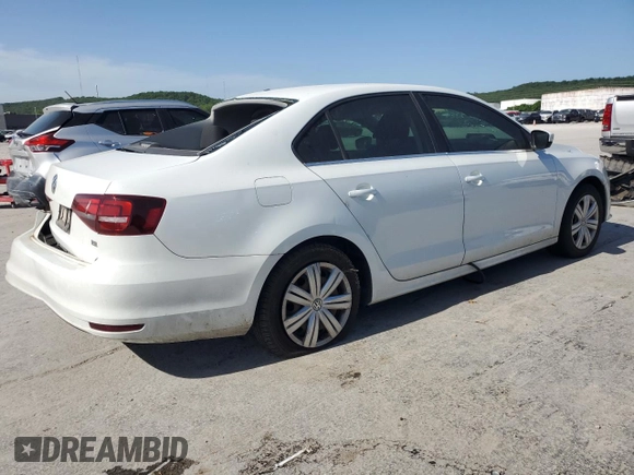 2017 Volkswagen Jetta S with VIN 3VW2B7AJ2HM322695, listed as a Copart auction lot 56958605 with 126,360 mi miles and Salvage title. Bid and sale history available at DreamBid. Image 3.