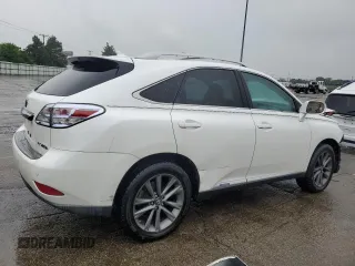 2010 Lexus RX 450h with VIN JTJBC1BA0A2400901, listed as a Copart auction lot 58485755 with 209,648 mi miles and Salvage title. Bid and sale history available at DreamBid. Image 3.