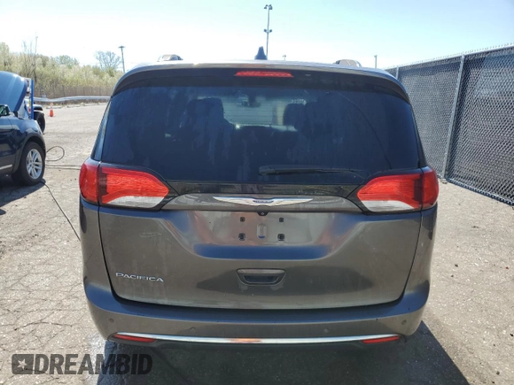 2017 Chrysler Pacifica Touring L Plus with VIN 2C4RC1EGXHR778592, listed as a Copart auction lot 54518165 with 189,760 mi miles and Clean Title. Bid and sale history available at DreamBid. Image 6.