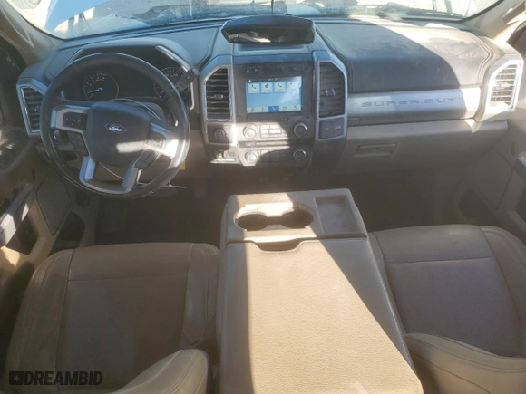 2018 Ford Super Duty F-350 SRW XL with VIN 1FT8W3BT2JEB50965, listed as a Copart auction lot 43549585 with NaN miles and Salvage Title. Bid and sale history available at carsss.com. Image 8.