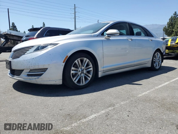 2014 Lincoln MKZ Hybrid with VIN 3LN6L2LU2ER836102, listed as a Copart auction lot 57661075 with 168,275 mi miles and Salvage title. Bid and sale history available at DreamBid. Image 1.