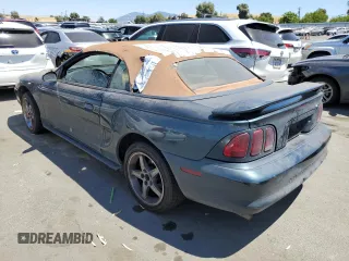 1998 Ford Mustang GT with VIN 1FAFP45X9WF103156, listed as a Copart auction lot 61475414 with 79,714 mi miles and Salvage Title. Bid and sale history available at carsss.com. Image 2.