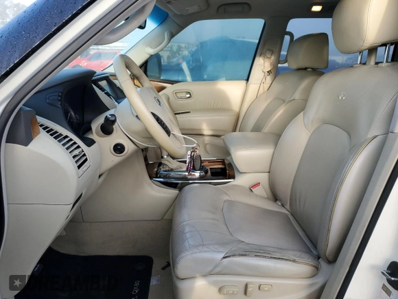 2014 Infiniti QX80 with VIN JN8AZ2NE1E9067174, listed as a Copart auction lot 43351525 with 115,255 mi miles and Salvage Title. Bid and sale history available at carsss.com. Image 7.