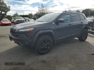 2017 Jeep Cherokee Trailhawk L Plus with VIN 1C4PJMBB1HW538426, listed as a Copart auction lot 81583654 with 120,602 mi miles and Salvage Title. Bid and sale history available at carsss.com. Image 1.