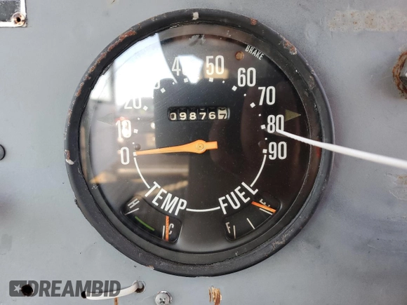 1975 Jeep CJ z VIN DJ5D6103875, wystawiony jako Copart lot #87529415 z przebiegiem 98 767 mil mil oraz Czysty tytuł • Clean title. Historia ofert i sprzedaży dostępna na DreamBid. Obrazek 9.