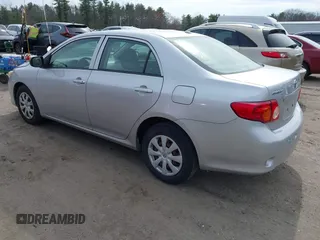 2009 Toyota Corolla with VIN 2T1BU40E99C175172, listed as a IAAI auction lot 42072575 with 176,714 mi miles. Bid and sale history available at carsss.com. Image 3.