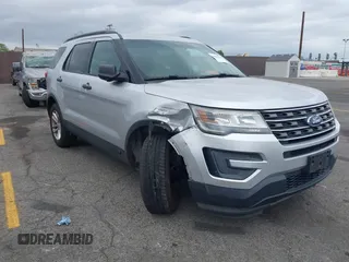 2016 Ford Explorer with VIN 1FM5K7BH6GGA76606, listed as a IAAI auction lot 42084555 with 78,614 mi miles. Bid and sale history available at carsss.com. Image 1.