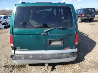 2000 GMC Safari Passenger with VIN 1GKDM19W3YB513055, listed as a Copart auction lot 50328945 with 0 mi miles and Salvage Title. Bid and sale history available at carsss.com. Image 6.