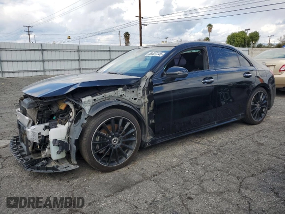 2019 Mercedes-Benz A 220 with VIN WDD3G4EB4KW008618, listed as a Copart auction lot 48427745 with 58,888 mi miles and Clean Title. Bid and sale history available at DreamBid. Image 1.