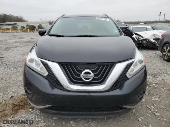 2017 Nissan Murano SL with VIN 5N1AZ2MG4HN199352, listed as a Copart auction lot 86450184 with 106,248 mi miles and Salvage Title. Bid and sale history available at carsss.com. Image 5.