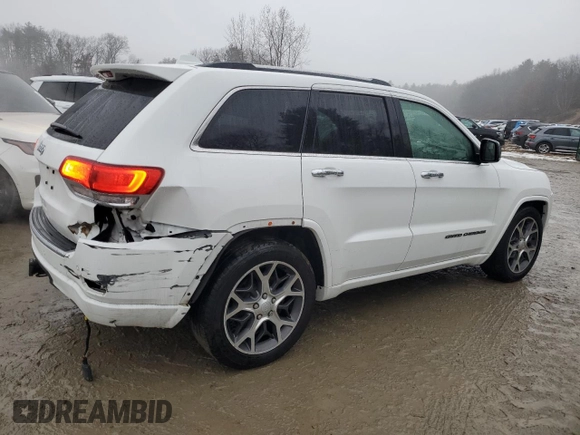 2019 Jeep Grand Cherokee Overland with VIN 1C4RJFCGXKC609923, listed as a Copart auction lot 43198245 with 61,919 mi miles and Non Repairable. Bid and sale history available at carsss.com. Image 3.