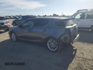 2013 Lexus CT 200h with VIN JTHKD5BH8D2167566, listed as a Copart auction lot 63440655 with 93,424 mi miles and Salvage title. Bid and sale history available at DreamBid. Image 2.