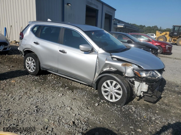 2018 Nissan Rogue SV with VIN KNMAT2MV6JP549448, listed as a Copart auction lot 68287424 with 54,058 mi miles and Salvage Title. Bid and sale history available at carsss.com. Image 4.