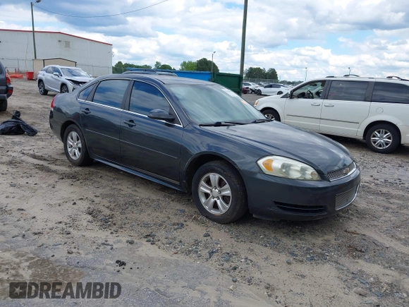 2014 Chevrolet Impala LS with VIN 2G1WA5E32E1176186, listed as a IAAI auction lot 42184688 with Not Provided miles and . Bid and sale history available at DreamBid. Image 1.