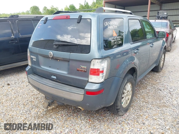 2011 Mercury Mariner Premier with VIN 4M2CN9HG7BKJ02899, listed as a IAAI auction lot 42490843 with 268,830 mi miles and . Bid and sale history available at DreamBid. Image 4.