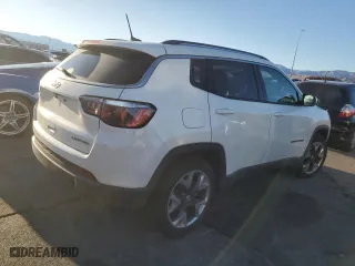 2019 Jeep Compass Limited with VIN 3C4NJCCB8KT670824, listed as a Copart auction lot 46341975 with 52,544 mi miles and Salvage Title. Bid and sale history available at carsss.com. Image 3.