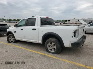 2024 Ram 1500 Classic Warlock with VIN 1C6RR7LG1RS157592, listed as a Copart auction lot 53907815 with 27,175 mi miles and Salvage Title. Bid and sale history available at carsss.com. Image 2.