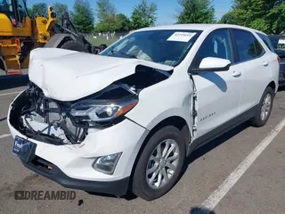 2021 Chevrolet Equinox LT with VIN 3GNAXUEV4MS178401, listed as a IAAI auction lot 42293649 with 36,452 mi miles and . Bid and sale history available at DreamBid. Image 2.