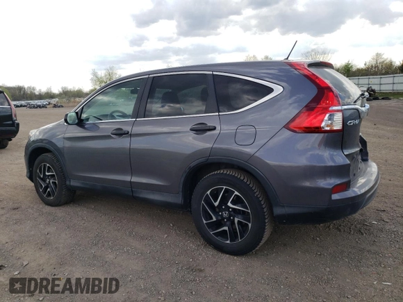 2016 Honda CR-V SE with VIN 2HKRM4H48GH726163, listed as a Copart auction lot 54677685 with 78,565 mi miles and Salvage Title. Bid and sale history available at carsss.com. Image 2.