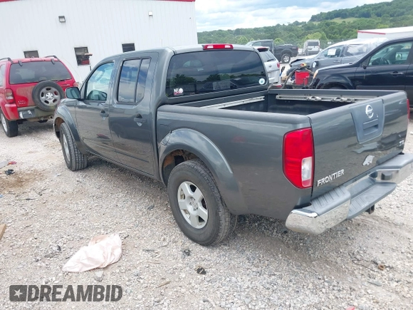 2005 Nissan Frontier LE with VIN 1N6AD07U45C451534, listed as a IAAI auction lot 42643704 with 233,237 mi miles and . Bid and sale history available at DreamBid. Image 3.