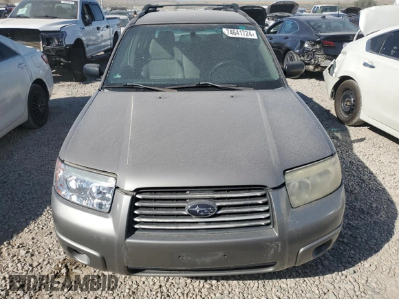2006 Subaru Forester 2.5 X with VIN JF1SG63616H749798, listed as a Copart auction lot 74641724 with 190,457 mi miles and Clean Title. Bid and sale history available at carsss.com. Image 5.