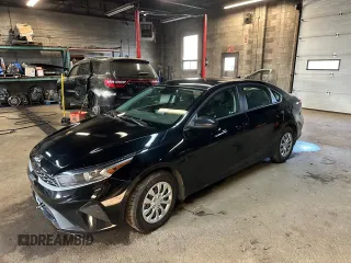 2023 Kia Forte LXS with VIN 3KPF24AD3PE661620, listed as a Copart auction lot 54140435 with 38,575 mi miles and Salvage Title. Bid and sale history available at carsss.com. Image 1.