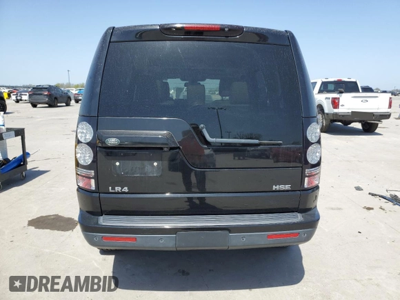 2016 Land Rover LR4 HSE with VIN SALAG2V62GA788088, listed as a Copart auction lot 50243275 with 87,496 mi miles and Salvage Title. Bid and sale history available at DreamBid. Image 6.