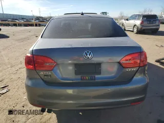2012 Volkswagen Jetta Sedan SE w/Convenience & Sunroof PZEV with VIN 3VWBP7AJ9CM362993, listed as a Copart auction lot 87474134 with 95,376 mi miles and Salvage Title. Bid and sale history available at carsss.com. Image 6.