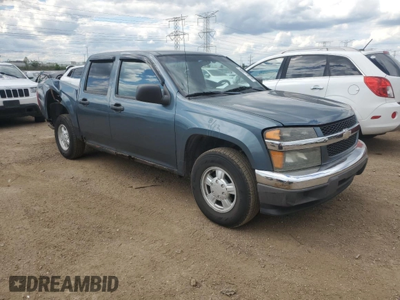 2006 Chevrolet Colorado 1LT z VIN 1GCCS138468130517, wystawiony jako Copart lot #58577815 z przebiegiem 152 008 mil mil oraz Szkoda całkowita • Salvage title. Historia ofert i sprzedaży dostępna na DreamBid. Obrazek 4.