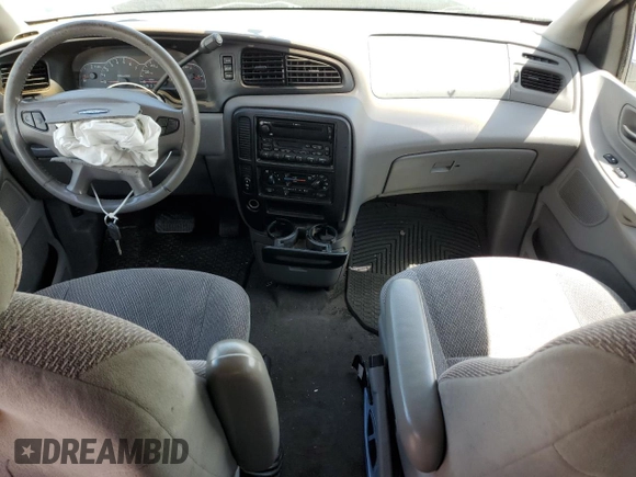 2002 Ford Windstar SE with VIN 2FMZA52432BB89435, listed as a Copart auction lot 57161005 with 156,081 mi miles and Salvage title. Bid and sale history available at DreamBid. Image 8.