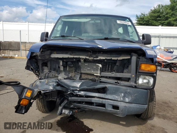 2011 Ford Econoline Passenger XL with VIN 1FMNE1BW2BDA00300, listed as a Copart auction lot 74028854 with 179,955 mi miles and Salvage Title. Bid and sale history available at DreamBid. Image 5.