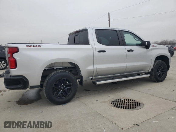 2021 Chevrolet Silverado 1500 LT Trail Boss with VIN 3GCPYFED3MG350715, listed as a Copart auction lot 44524305 with 77,857 mi miles and Salvage Title. Bid and sale history available at DreamBid. Image 3.