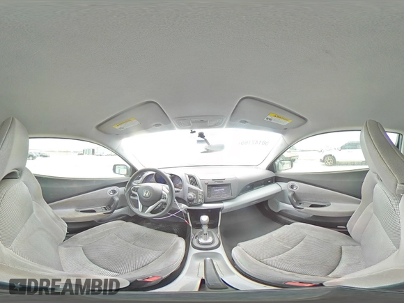 2012 Honda CR-Z with VIN JHMZF1D4XCS004525, listed as a Copart auction lot 50147165 with 193,048 mi miles and Salvage Title. Bid and sale history available at carsss.com. Image 12.