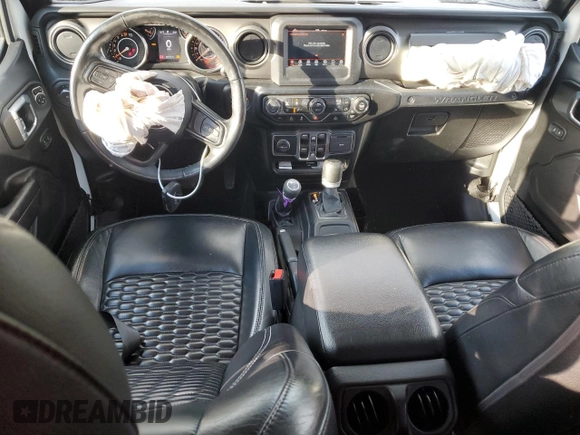 2022 Jeep Wrangler Unlimited Sport S with VIN 1C4HJXDG3NW249168, listed as a Copart auction lot 82494984 with 36,795 mi miles and Salvage Title. Bid and sale history available at carsss.com. Image 8.