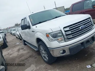 2014 Ford F-150 XL with VIN 1FTFW1CF2EKG46893, listed as a IAAI auction lot 41340410 with 158,798 mi miles and . Bid and sale history available at DreamBid. Image 1.