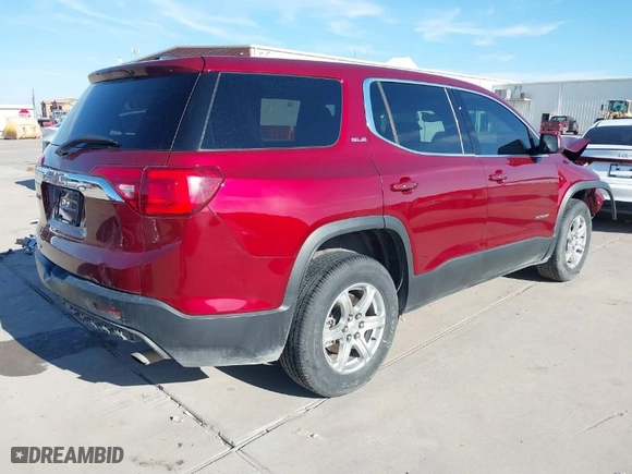 2018 GMC Acadia SLE with VIN 1GKKNKLA8JZ240358, listed as a IAAI auction lot 41228884 with 174,759 mi miles. Bid and sale history available at carsss.com. Image 4.